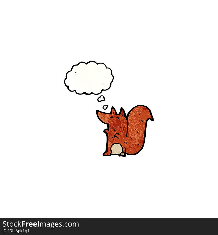 cartoon squirrel