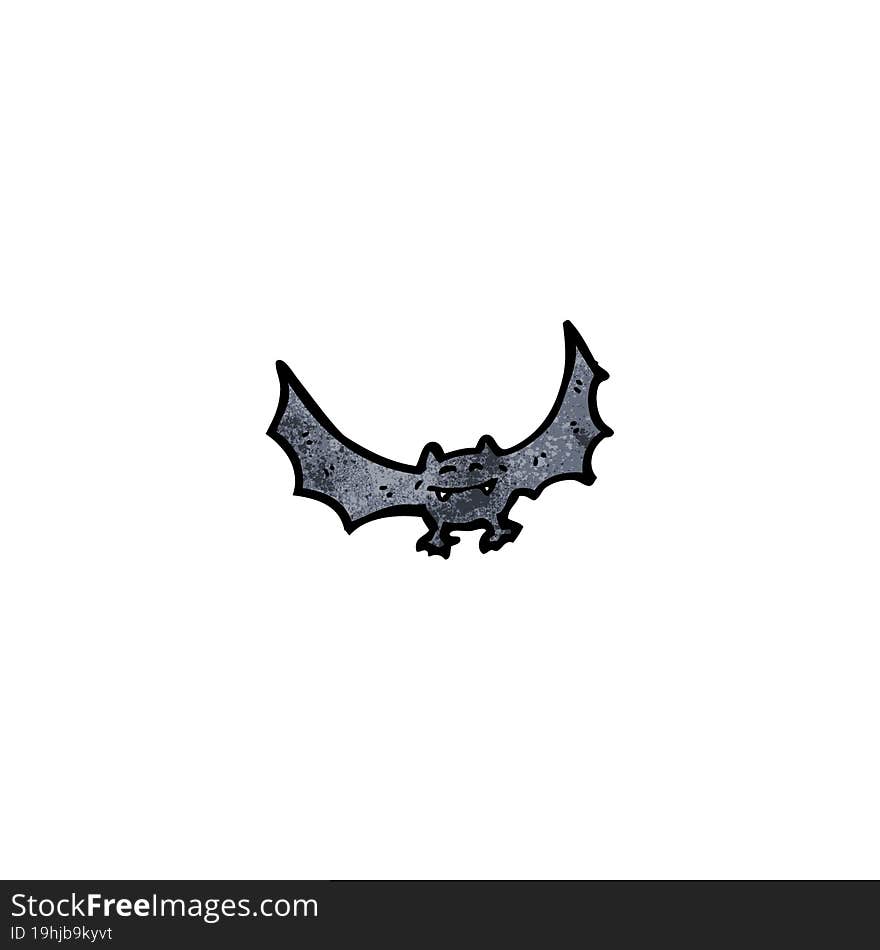 cartoon halloween bat