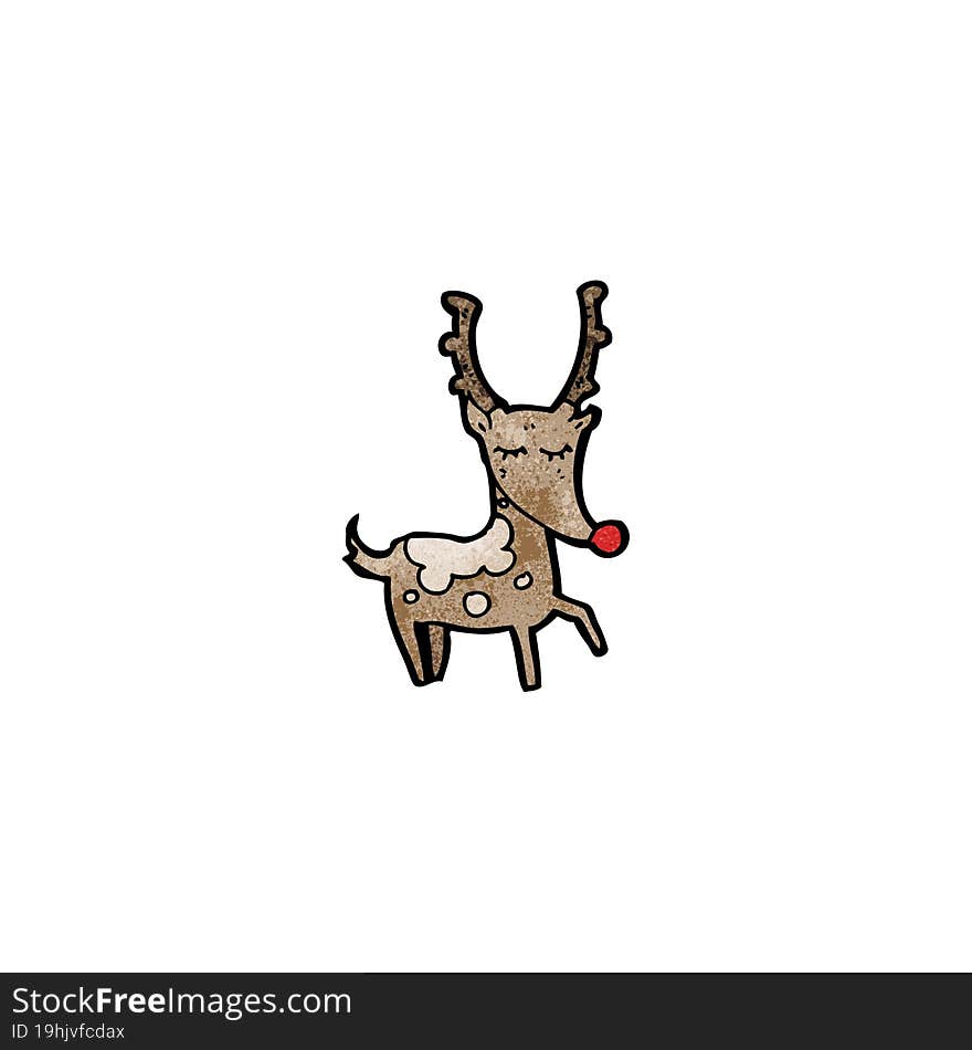 Cartoon Reindeer