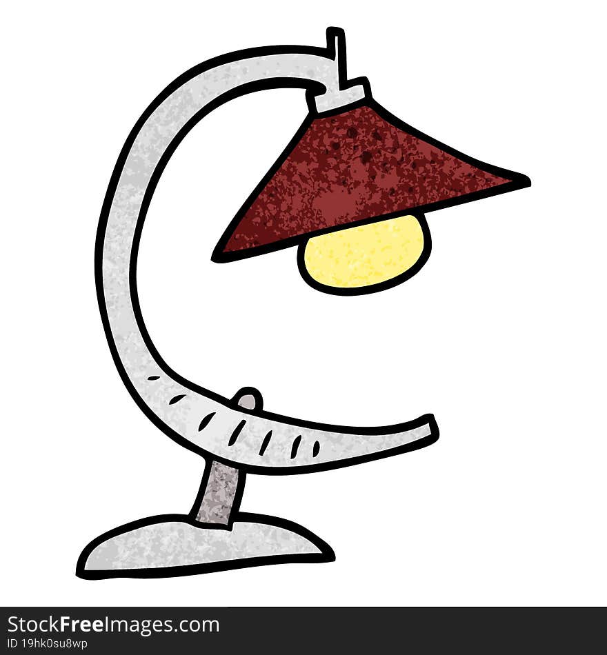 Cartoon Doodle Desk Lamp