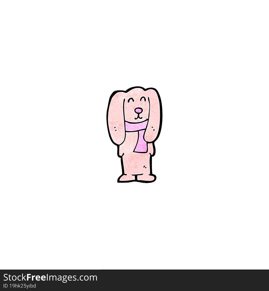 cartoon pink bunny rabbit