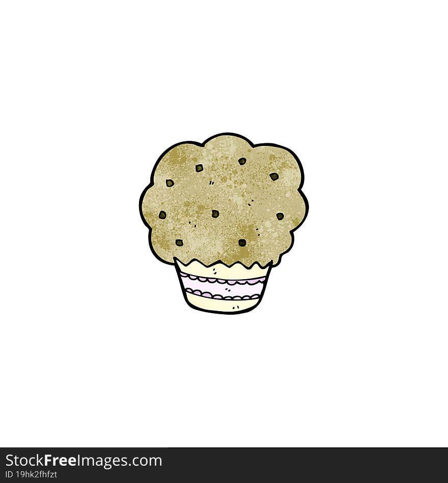 cartoon muffin