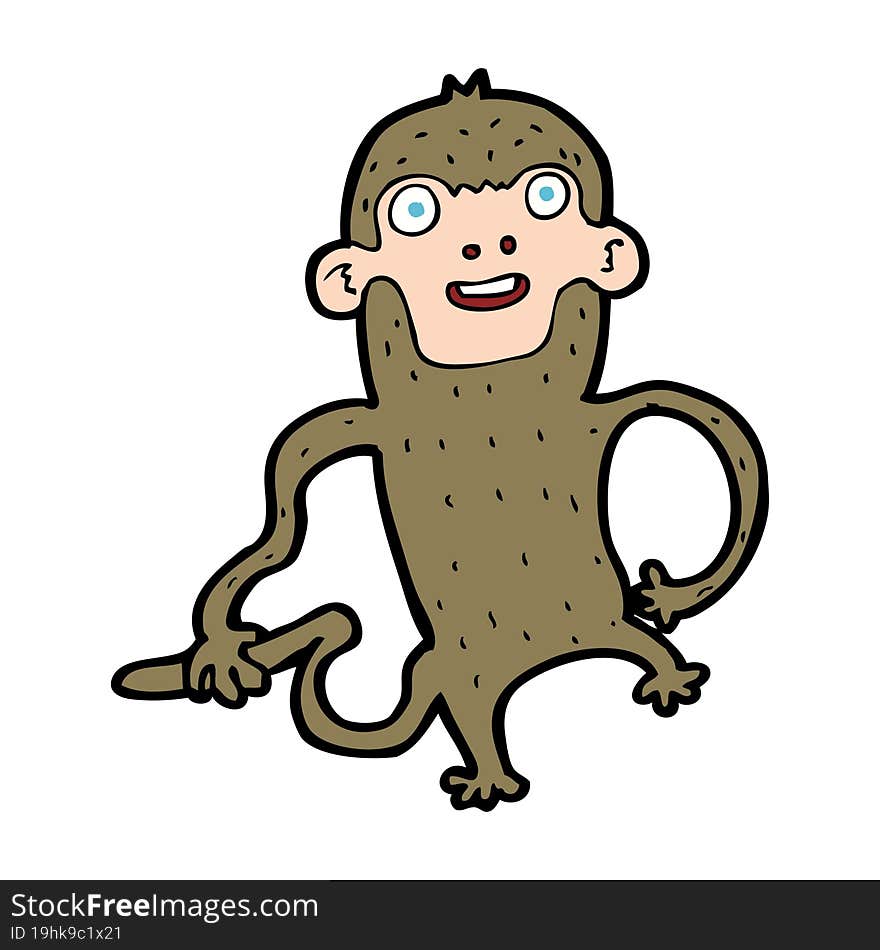 cartoon monkey