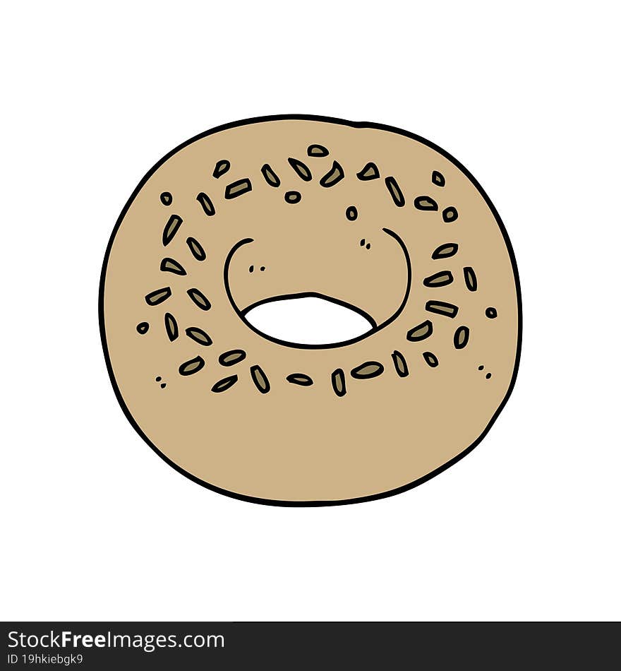 Cartoon Donut