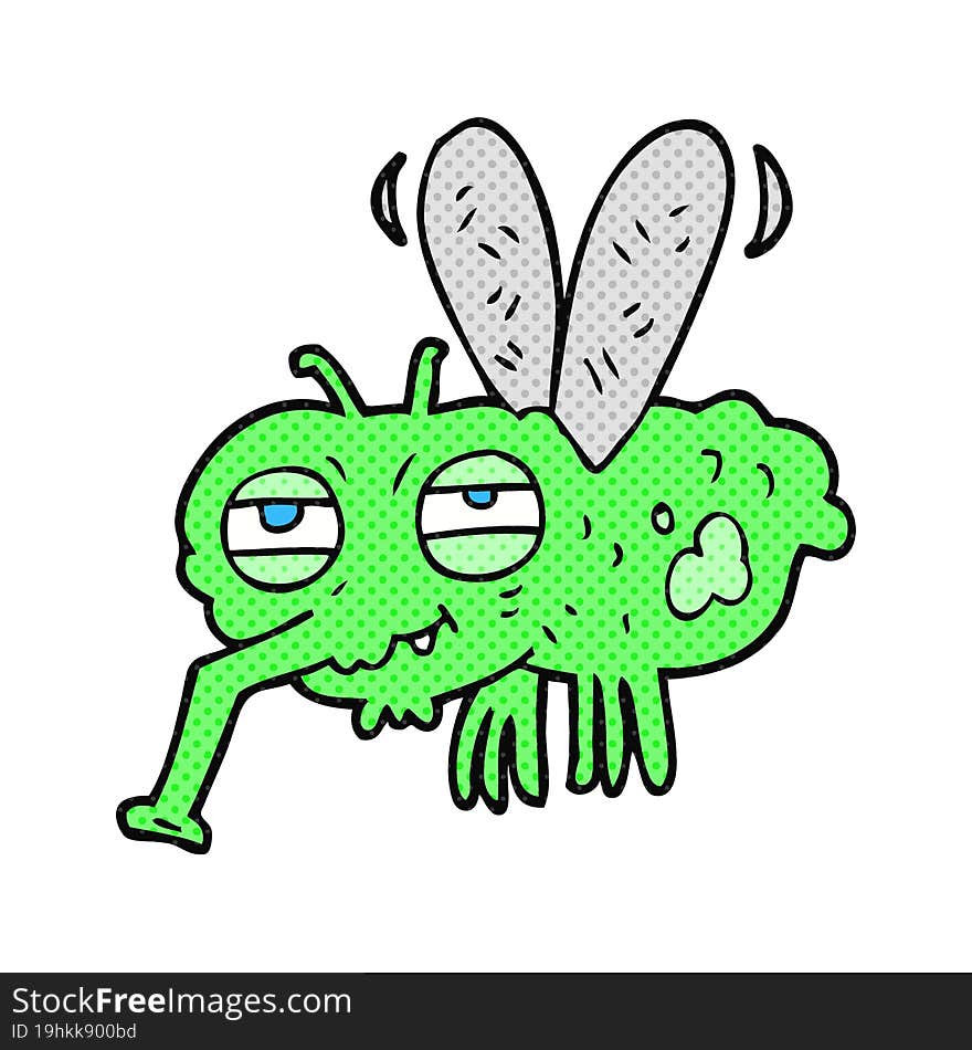 cartoon fly