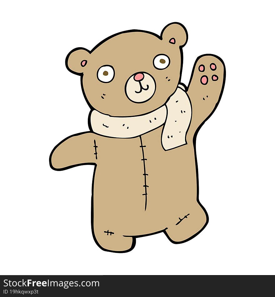 Cute Cartoon Teddy Bear