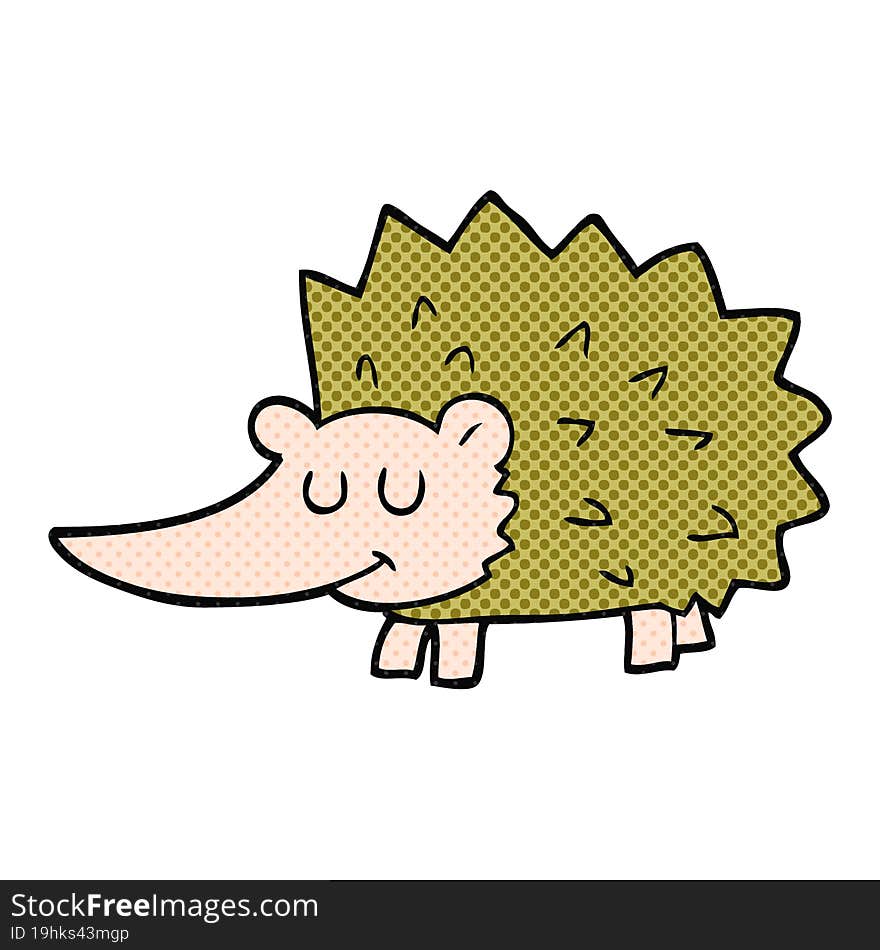 cartoon hedgehog