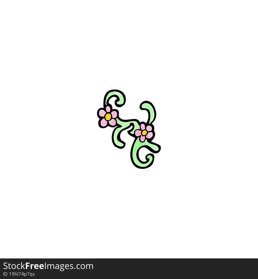 cartoon plant symbol