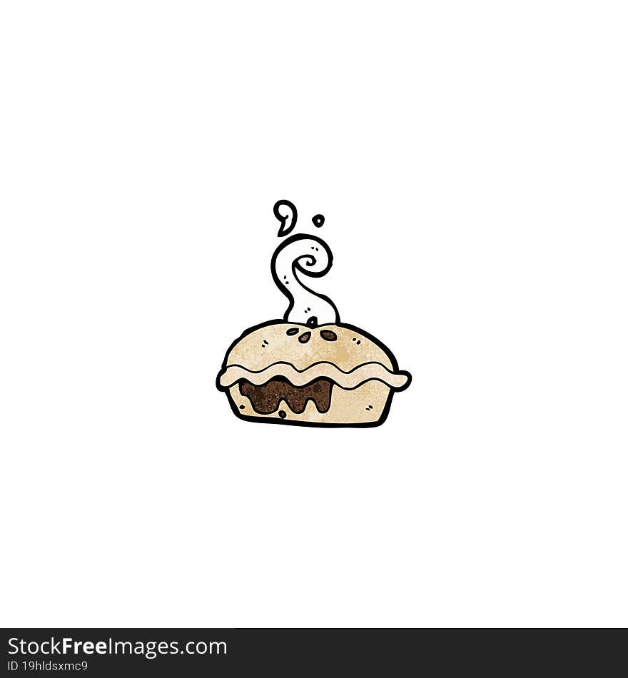 Cartoon Meat Pie