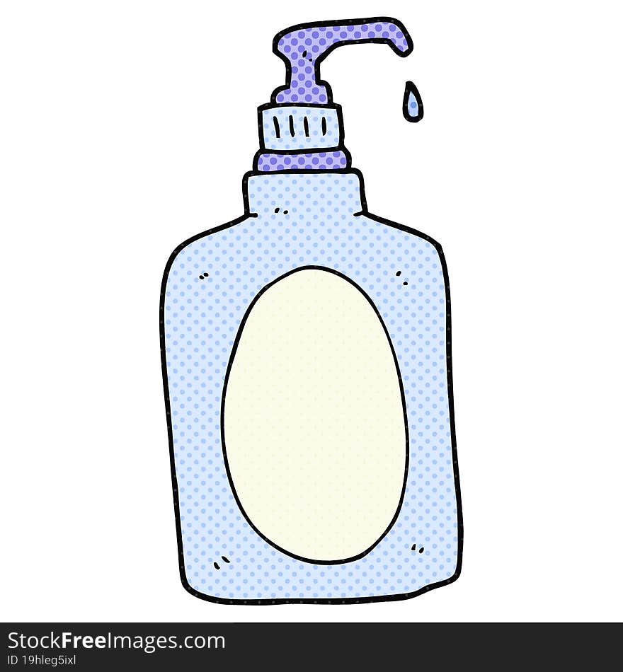 cartoon hand soap