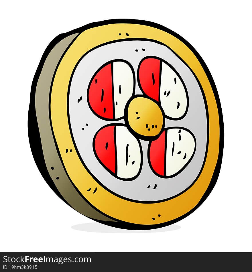 cartoon medieval shield