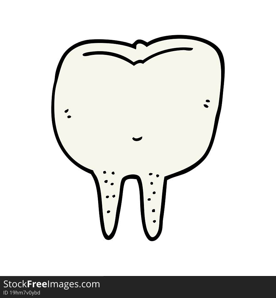 cartoon tooth