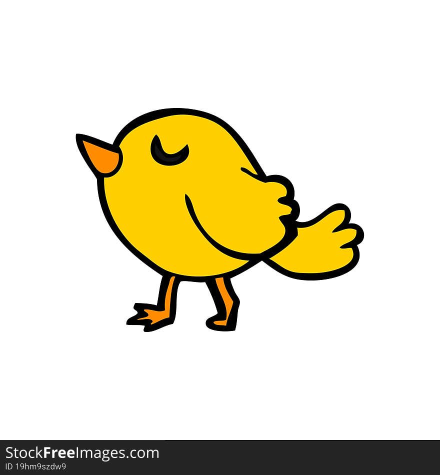 Cartoon Bird