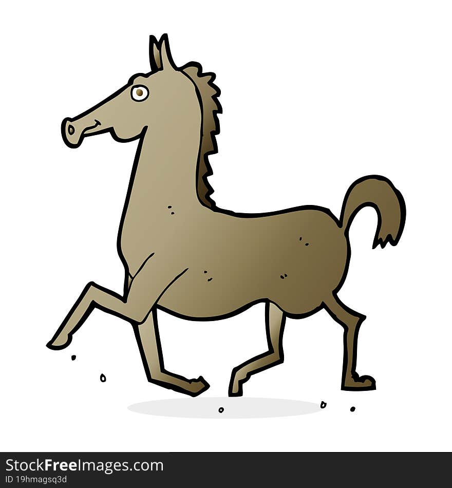 Cartoon Horse