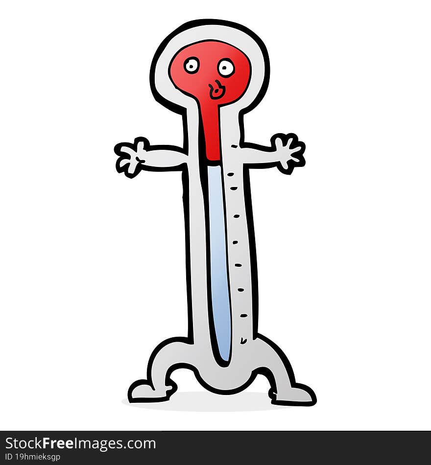 Cartoon Thermometer