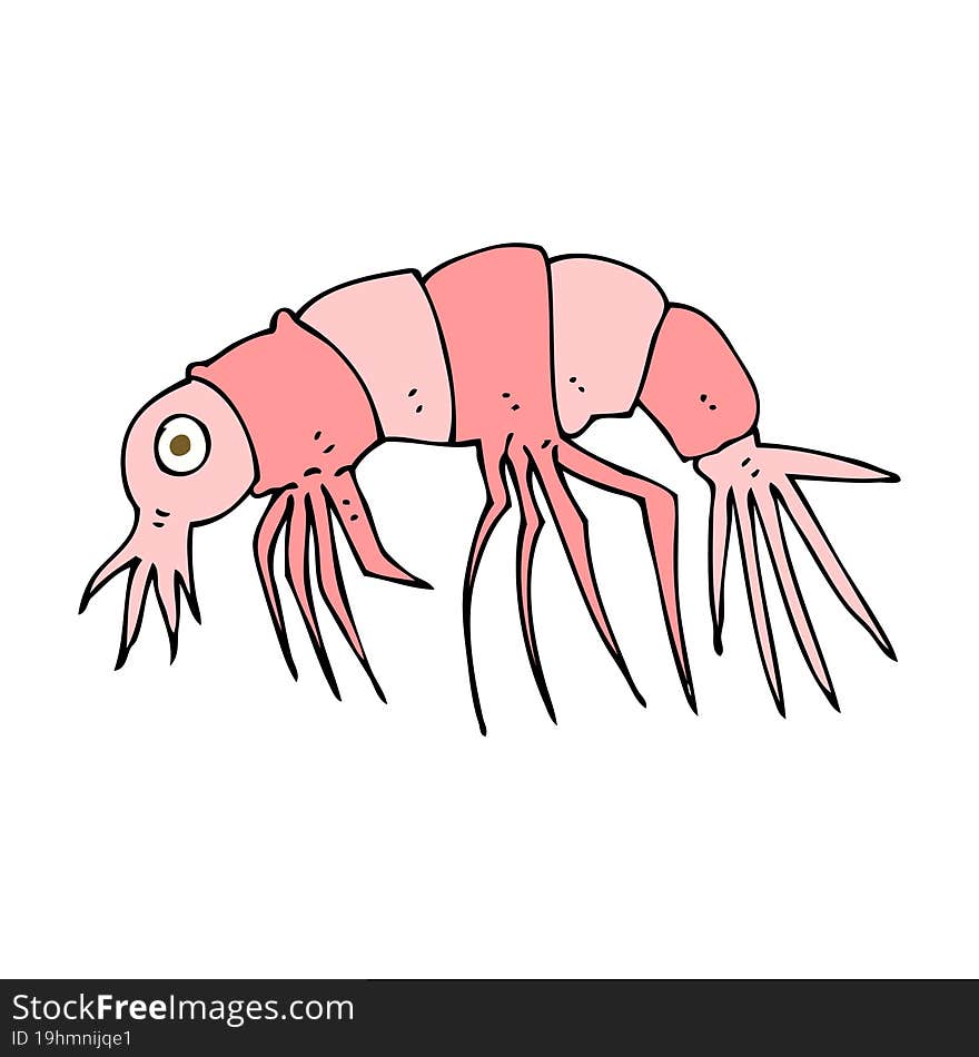 cartoon shrimp