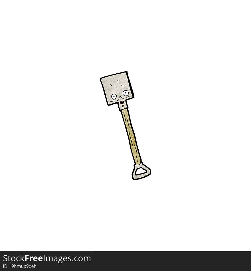 cartoon shovel