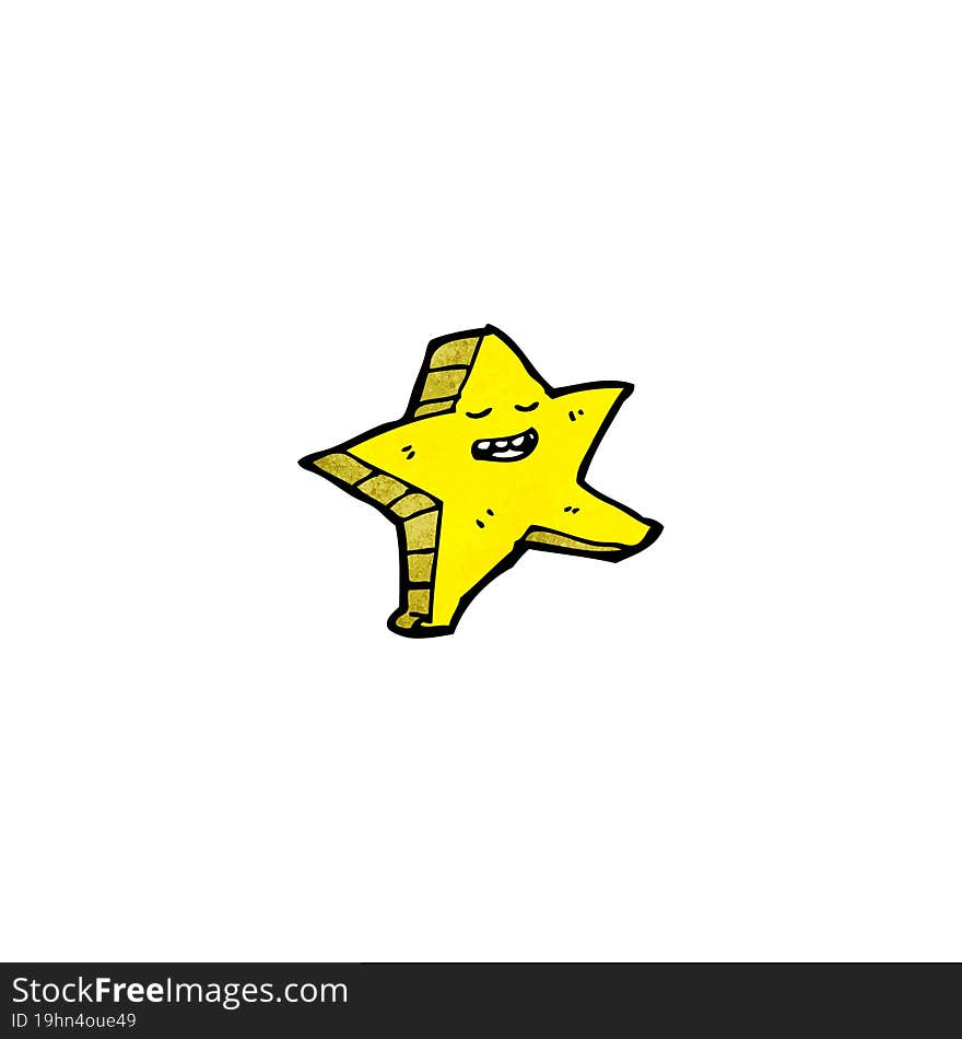 cartoon star