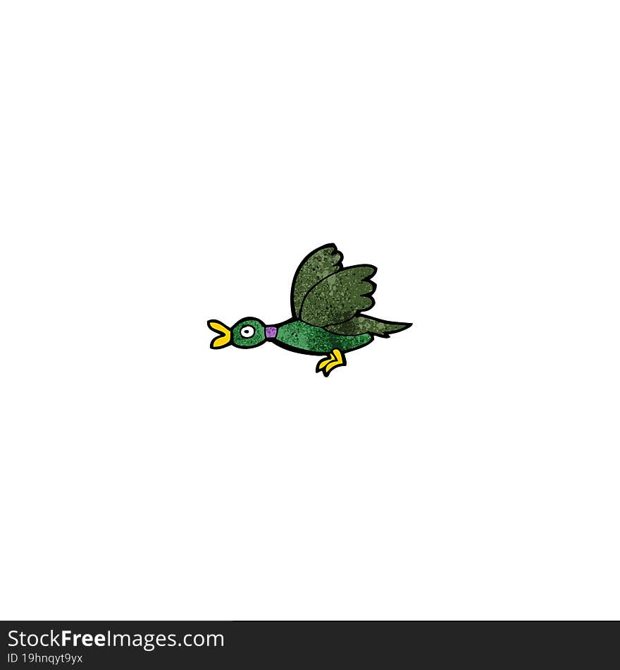 cartoon duck