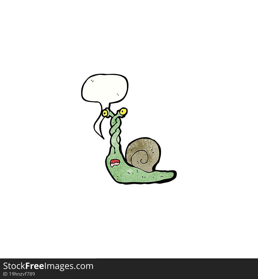 Cartoon Snail