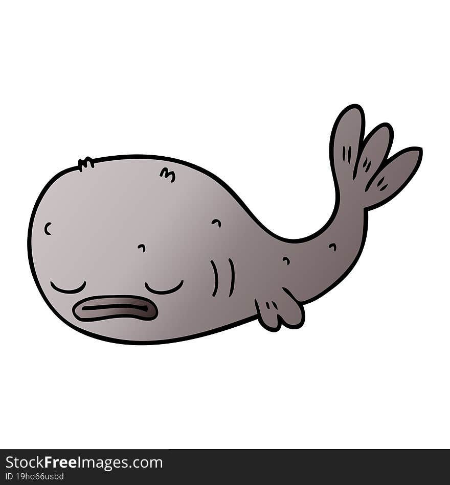 cartoon doodle of a fish