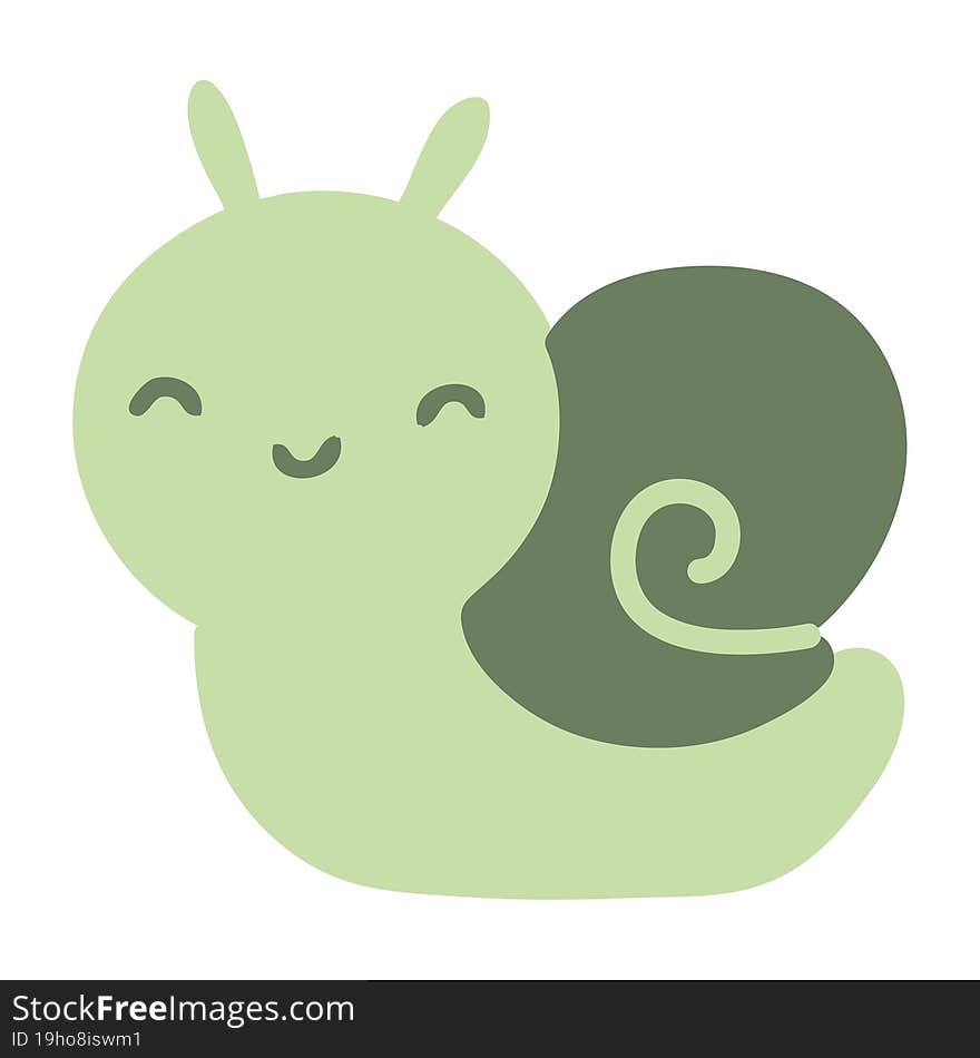 cute cartoon snail