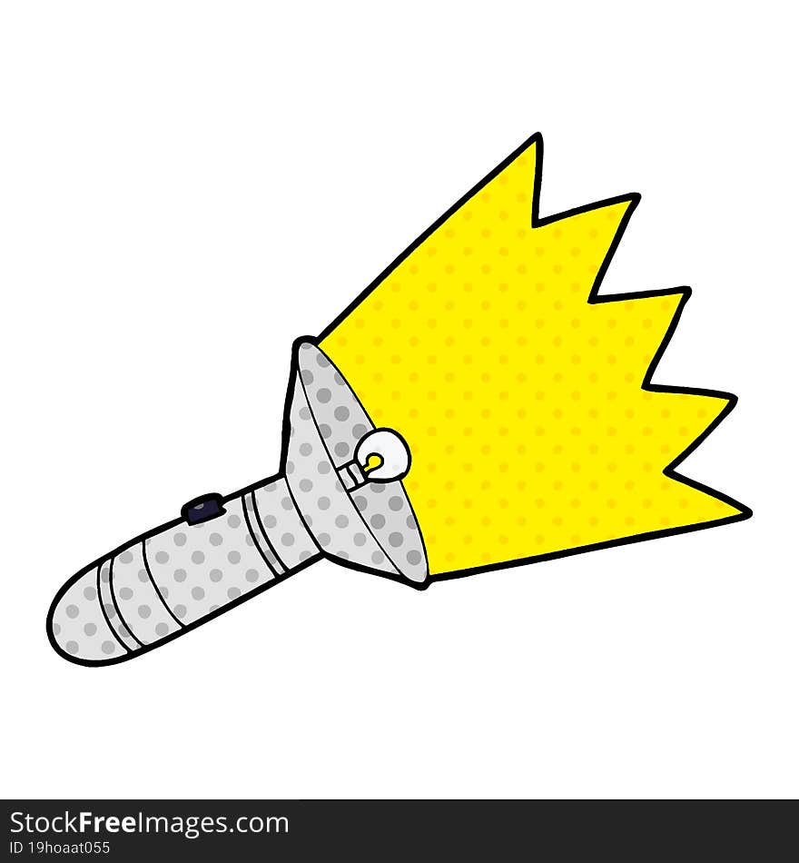 old cartoon torch. old cartoon torch