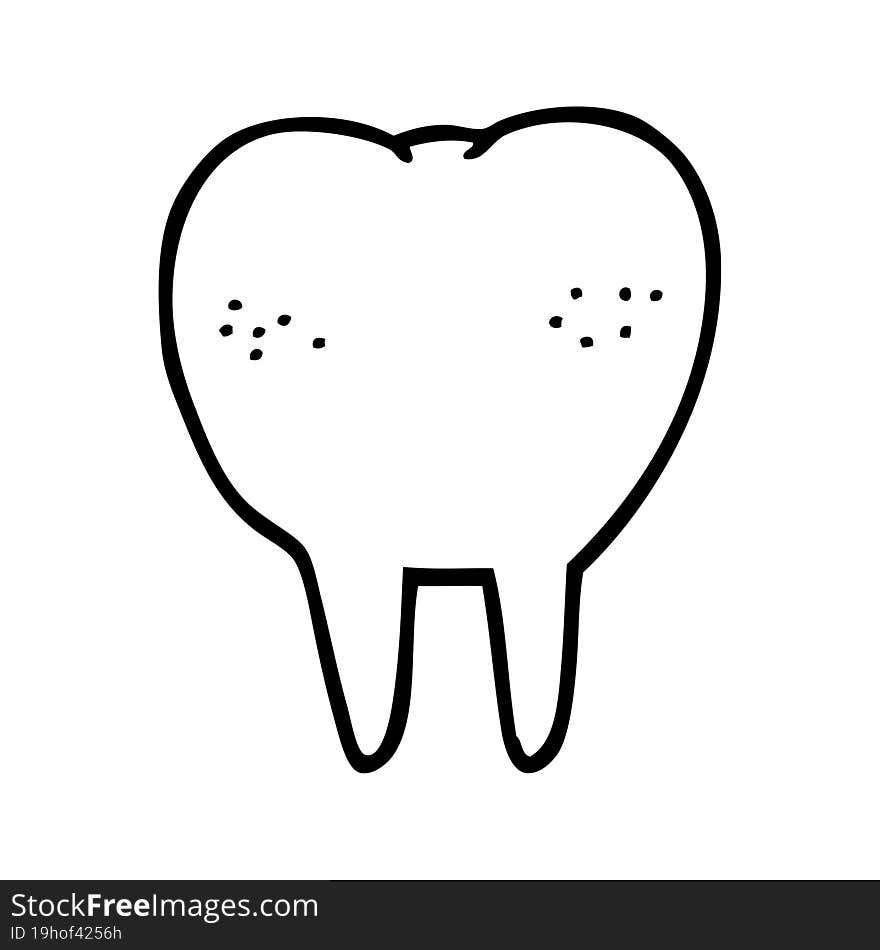 Cartoon Tooth