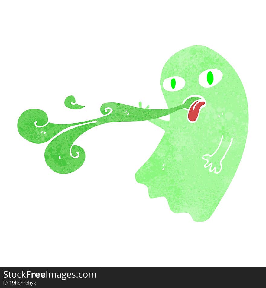 Funny Cartoon Ghost