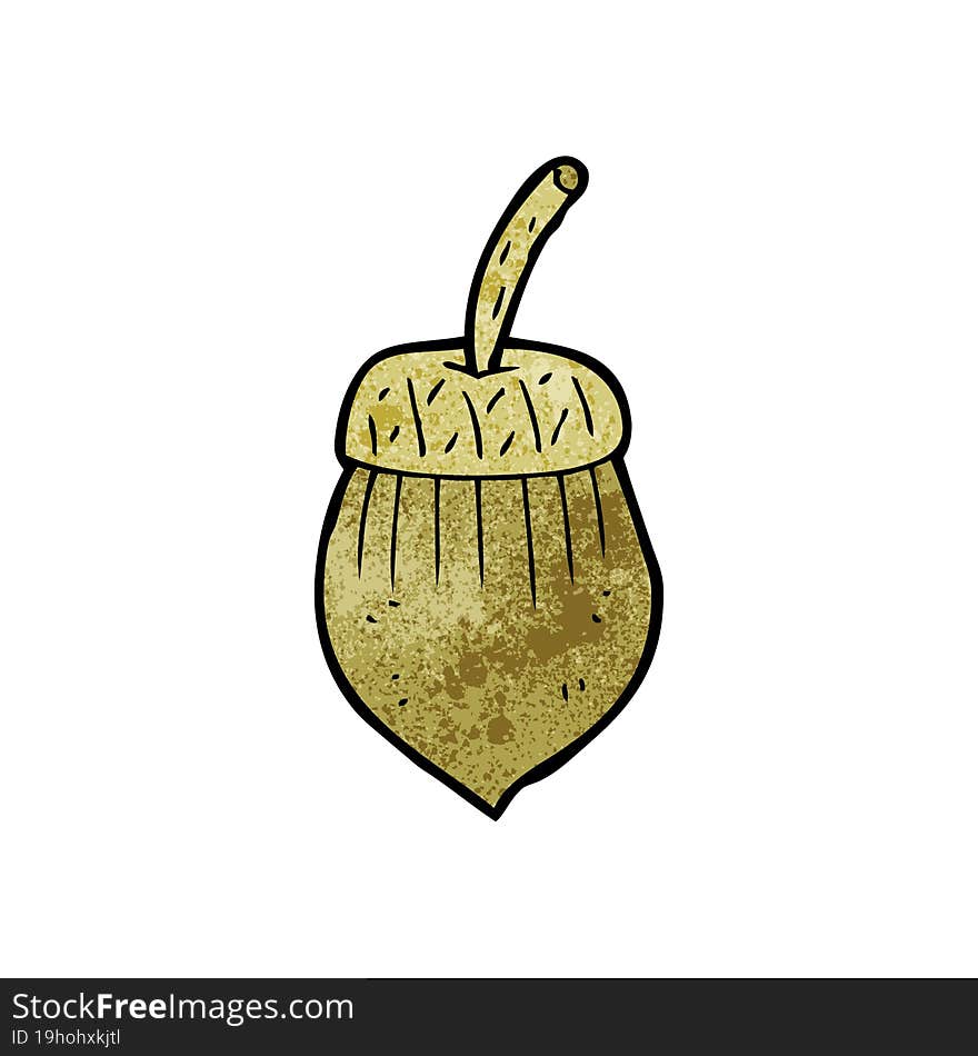 Cartoon Acorn