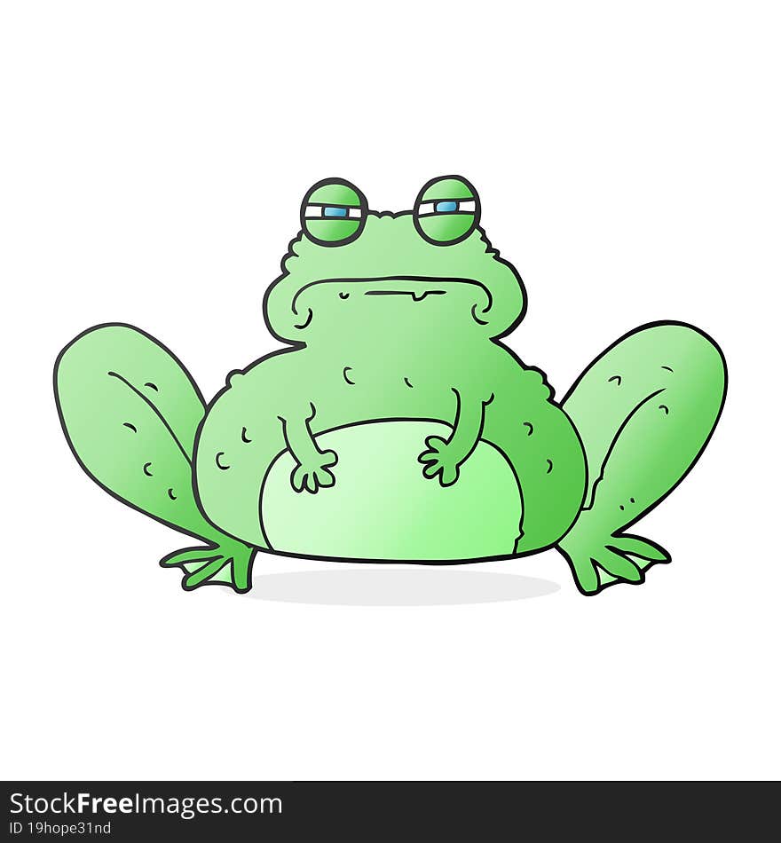 Cartoon Frog