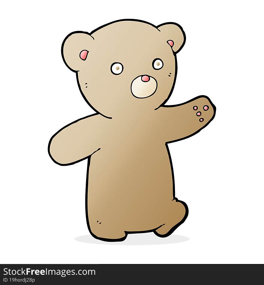 cartoon teddy bear