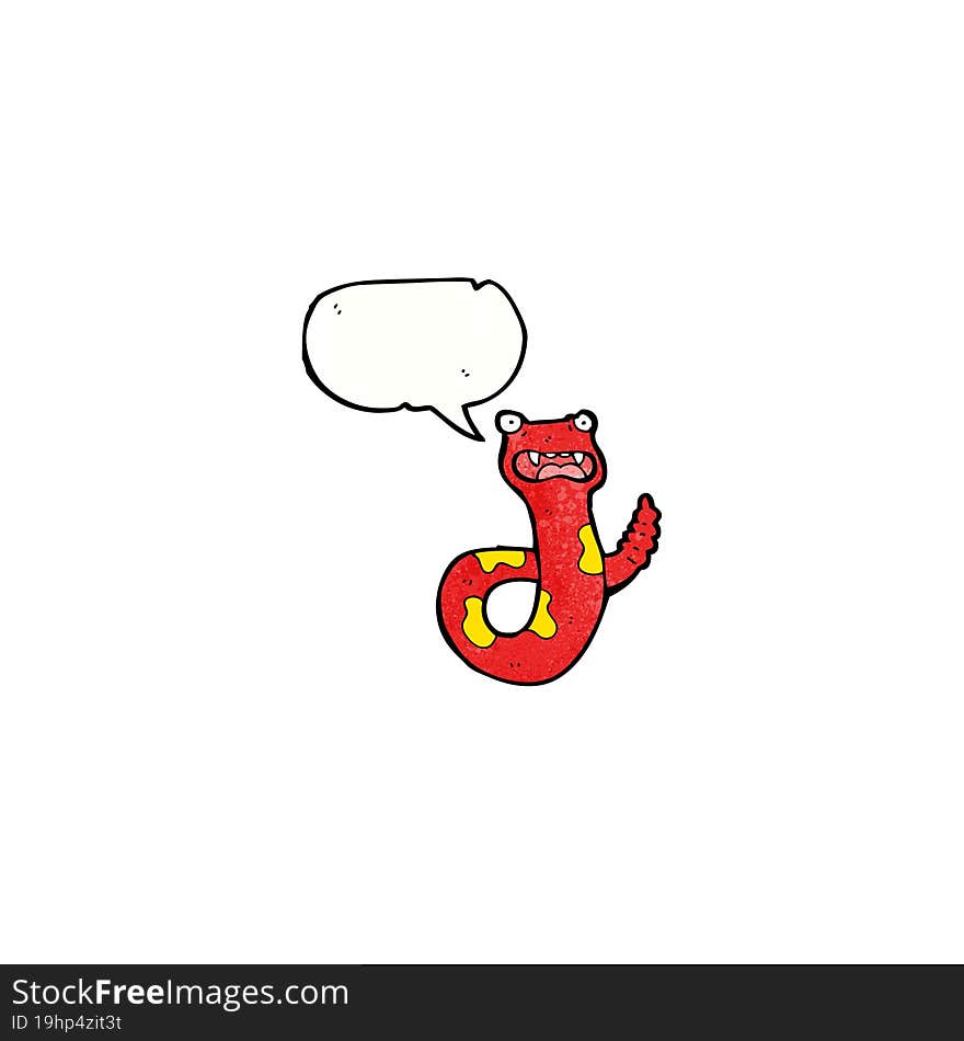 funny cartoon snake