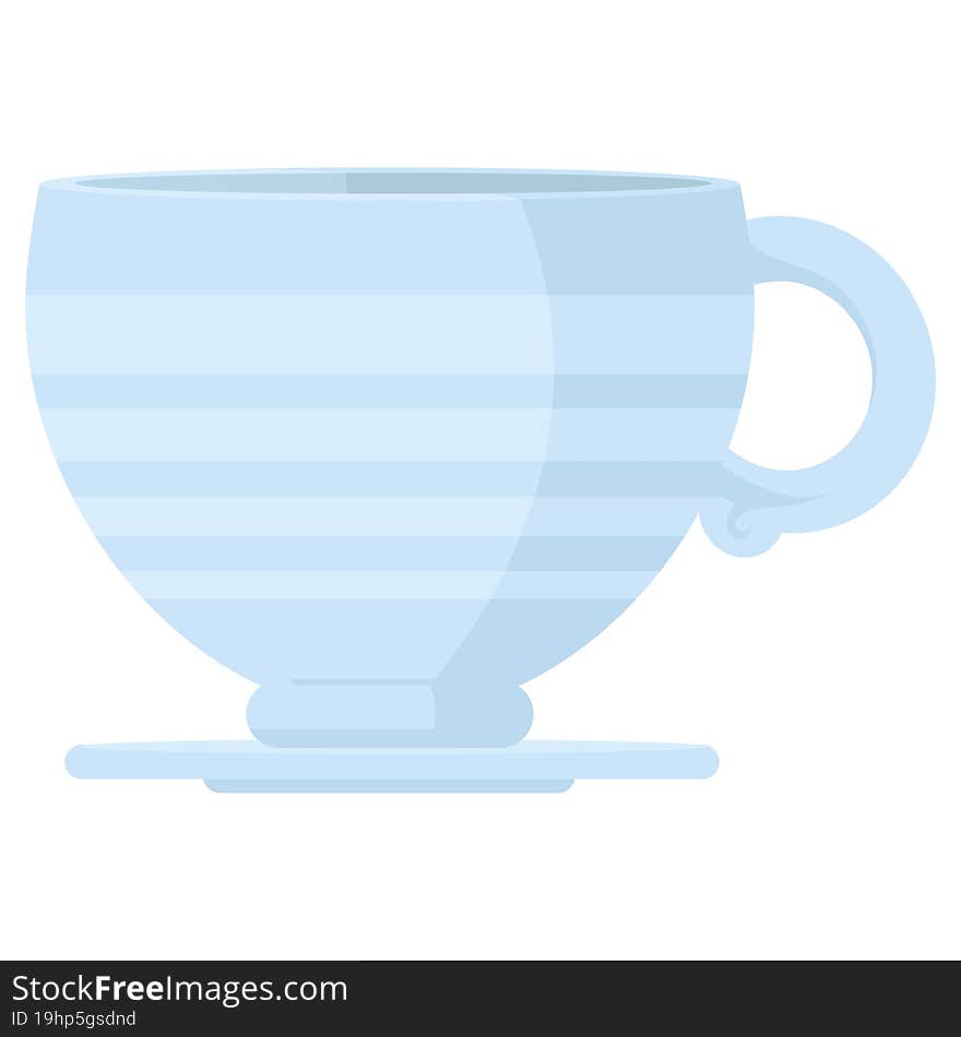 coffee cup graphic vector illustration icon. coffee cup graphic vector illustration icon