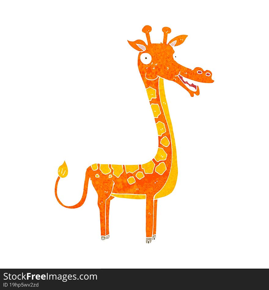 cartoon giraffe