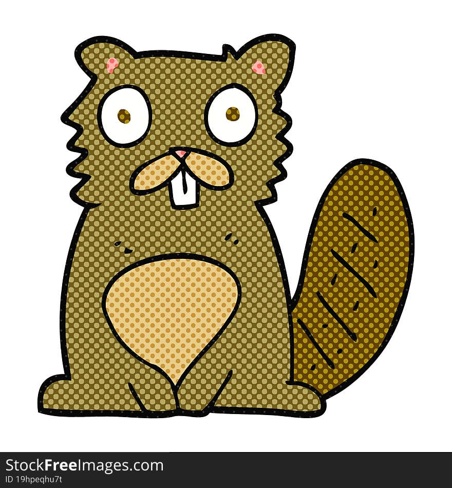 Cartoon Beaver