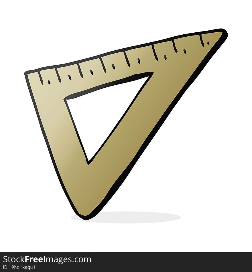 cartoon set square