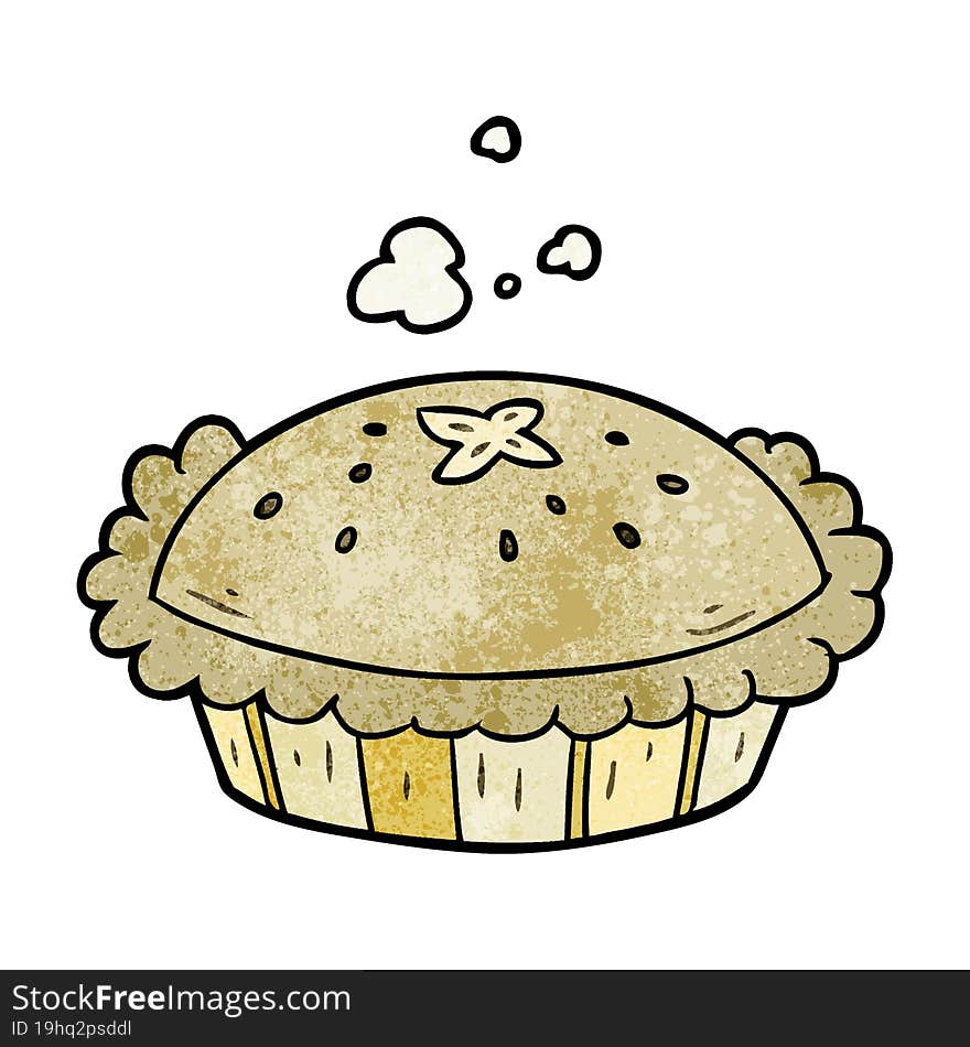 hot cartoon pie fresh out of the oven. hot cartoon pie fresh out of the oven