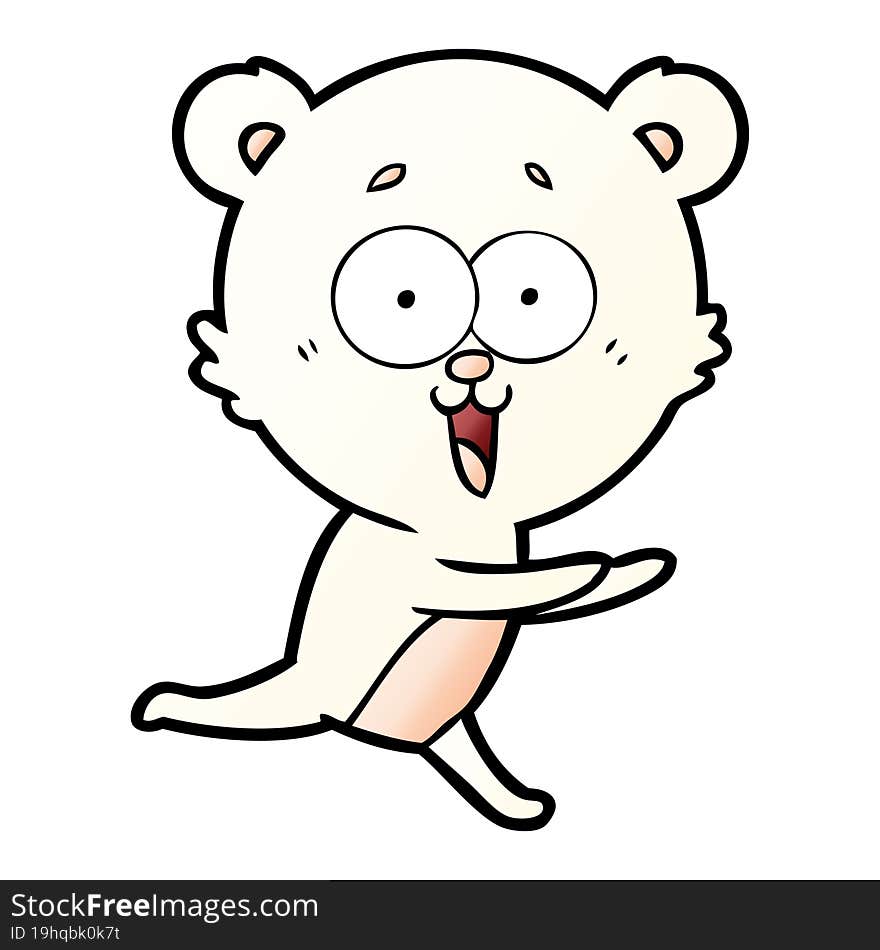 laughing teddy  bear cartoon. laughing teddy  bear cartoon