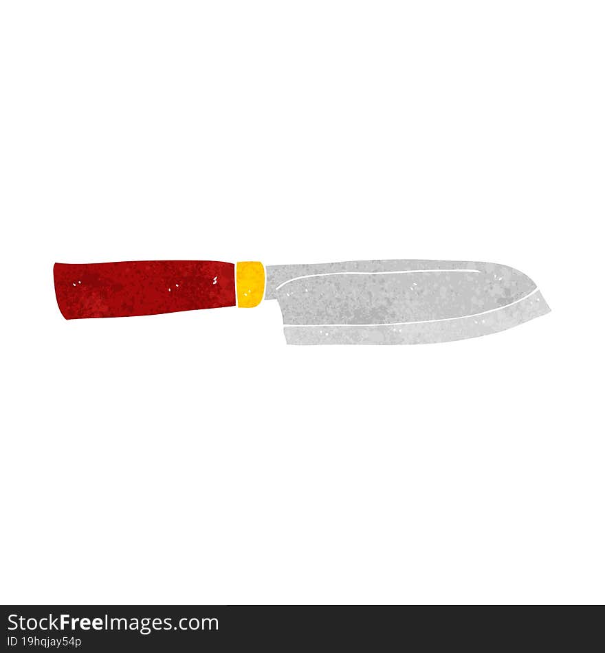 Cartoon Kitchen Knife