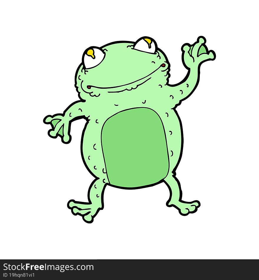 Cartoon Frog