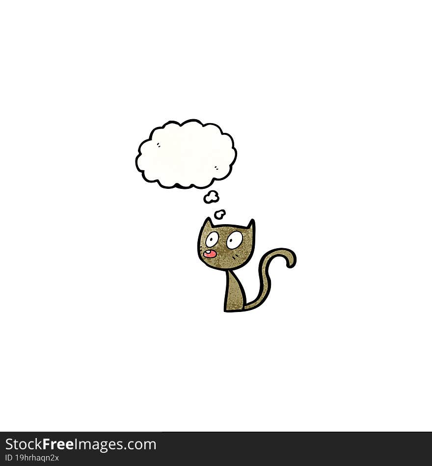 little cat cartoon