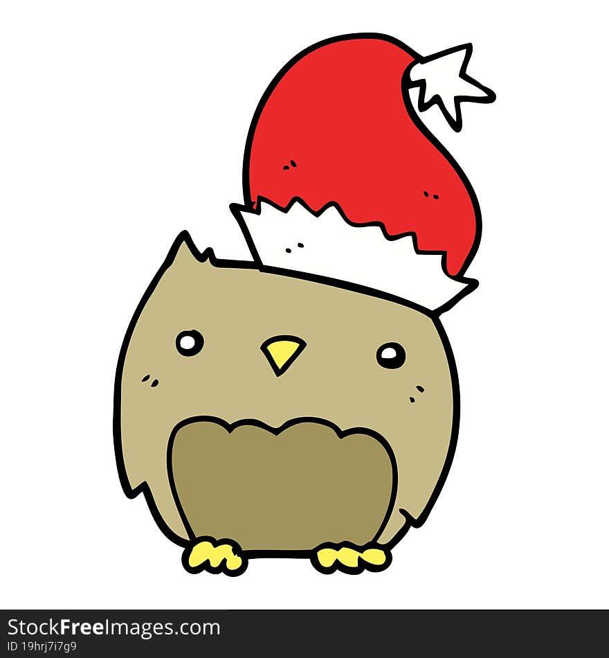 cute christmas owl