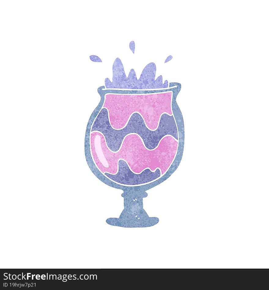 Retro Cartoon Weird Cocktail