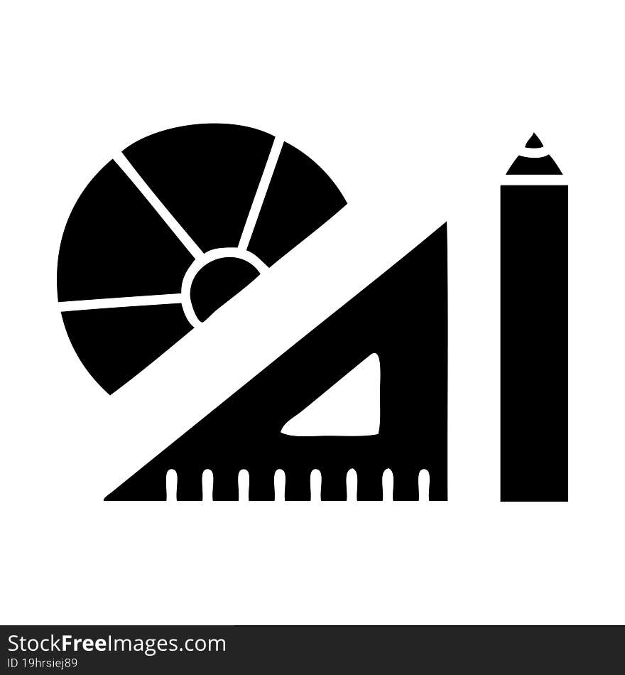 flat symbol maths kit