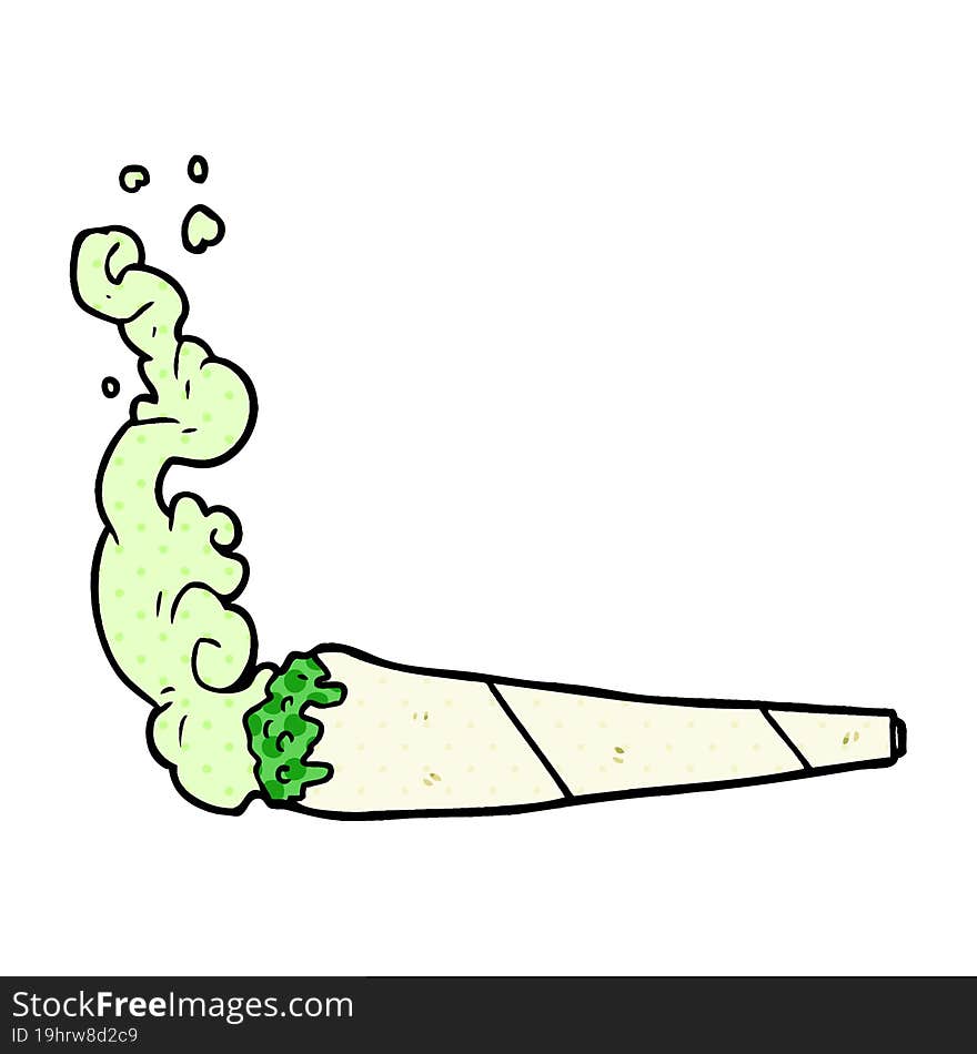 cartoon marijuiana joint. cartoon marijuiana joint