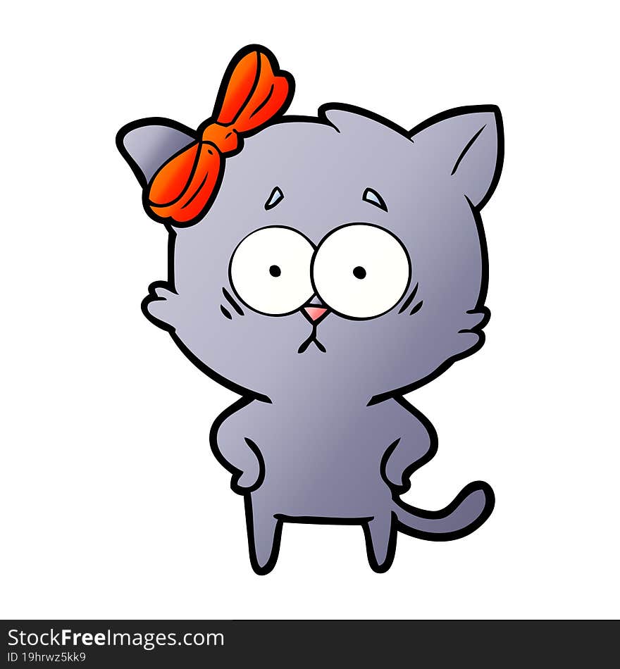 cartoon cat. cartoon cat