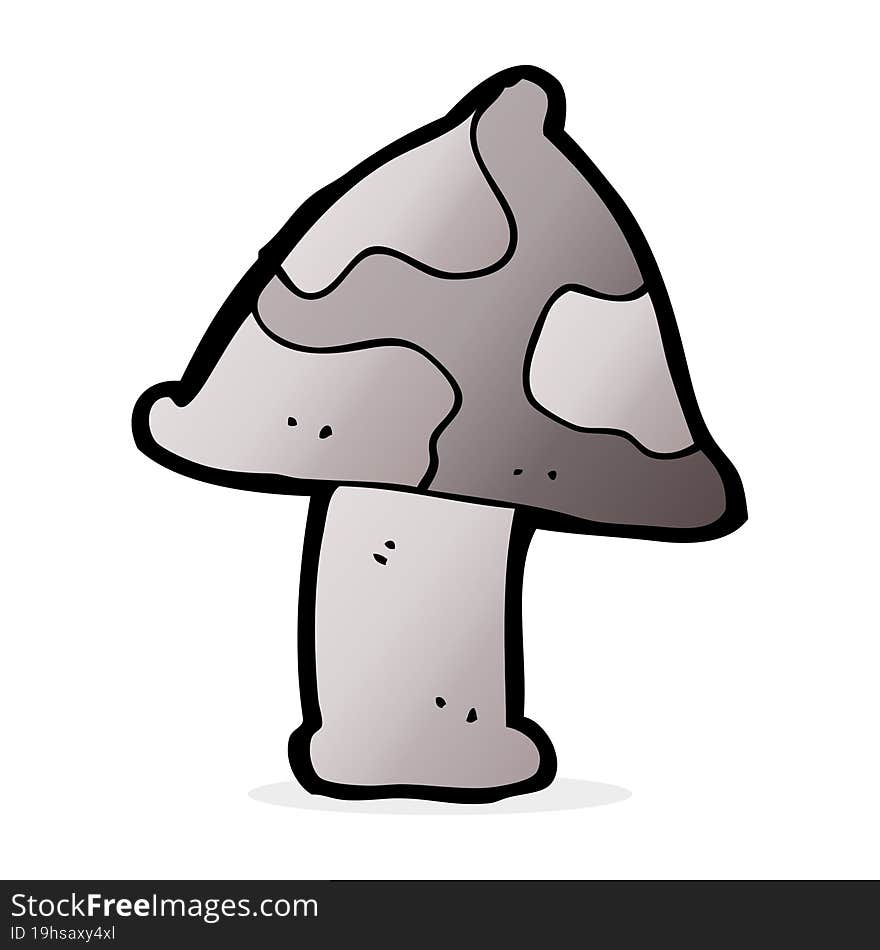 cartoon toadstool