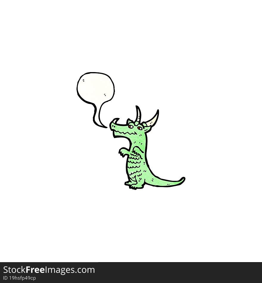 cartoon dragon