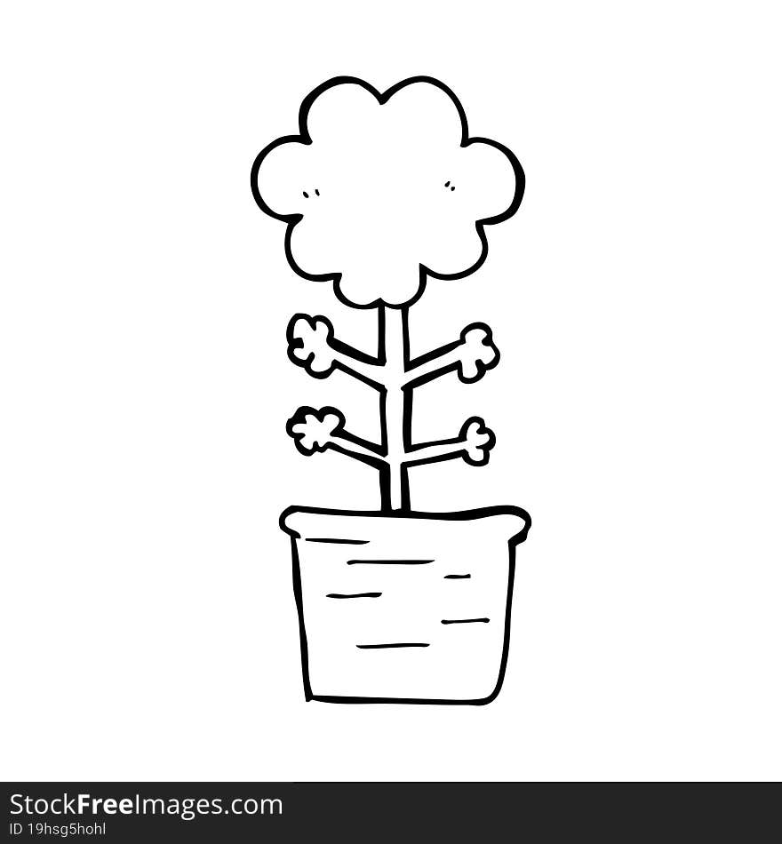 cute cartoon flower